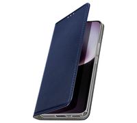 Avizar Case for Honor Magic 7 Lite Clapet Magnetic Wallet Stand, Night blue