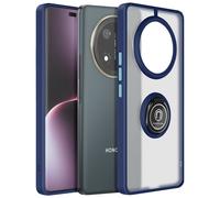 Avizar Case for Honor Magic 7 Lite with Metal Ring Video Support, Blue