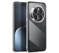 Avizar Case for Honor Magic 7 Pro Contour Silicone Acrylic Back, Transparent