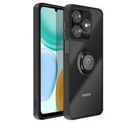 Avizar Case for Honor X5c Plus 4G with Rotating Magnetic Ring and Frosted Finish