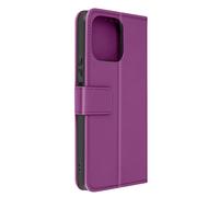Avizar Case for Honor X6a Video Stand Faux-leather, Purple