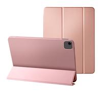 Avizar Case for iPad Air 13 2024 Video / Keyboard support flap, Rose Gold