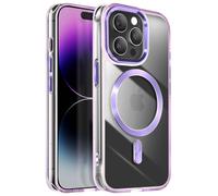Avizar Case for iPhone 14 Pro Max Back Cristal Color, Purple