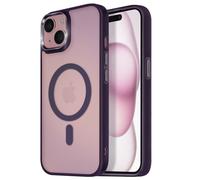 Avizar Case for iPhone 15 Plus / 14 Plus Matte Back Surround Frosted
