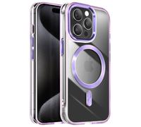 Avizar Case for iPhone 15 Pro Back Cristal Color, Purple