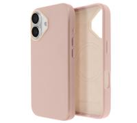 Avizar Case for iPhone 16 in High Quality Vegan Leather, Light Pink