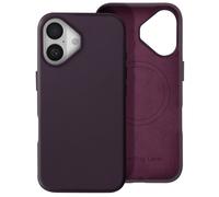 Avizar Case for iPhone 16 in High Quality Vegan Leather, Purple