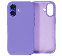 Avizar Case for iPhone 16 Plus Semi-rigid Soft-touch Anti-Trace, Purple