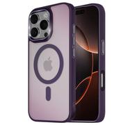 Avizar Case for iPhone 16 Pro Matte Back Surround Frosted, Purple
