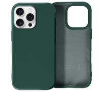 Avizar Case for iPhone 16 Pro Max Semi-rigid Soft-touch Anti-Trace, Dark Green