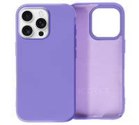 Avizar Case for iPhone 16 Pro Max Semi-rigid Soft-touch Anti-Trace, Purple