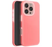 Avizar Case for iPhone 16 Pro Max Silicone Soft Inner High Edge, Coral