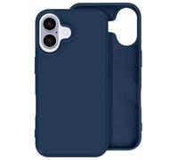 Avizar Case for iPhone 16 Semi-rigid Soft-touch Anti-marking, Light blue