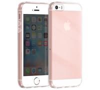 Avizar Case for iPhone 5 / 5S / SE 2017 Silicone Gel Flexible 0.3mm, Transparent