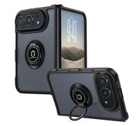 Avizar Case for iPhone Duo Dual-Material Cover with Magnetic Ring Stand
