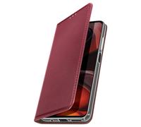 Avizar Case for Moto G15 / G15 Power Magnetic Wallet Stand, Burgundy