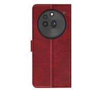 Avizar Case for Nothing Phone 3a Pro Clapet Support Wallet, Red