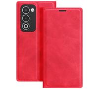 Avizar Case for Oppo A5 Classic Folio with Stand Function, Red