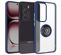 Avizar Case for Oppo Reno 12 Pro with Rotating Magnetic Ring and Frosted Finish