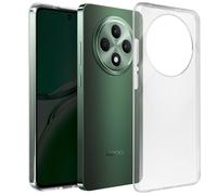Avizar Case for Oppo Reno 12F Silicone Soft Gel Thickness 1mm, Transparent