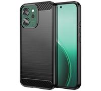 Avizar Case for Oppo Reno 14F / 14 FS in Carbon Effect Brushed Texture Silicone