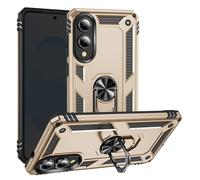 Avizar Case for Samsung Galaxy S25 Edge Hybrid Magnetic Support Ring, Gold