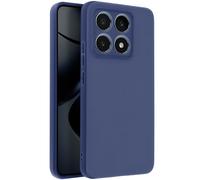Avizar Case for Xiaomi 14T Silicone Soft Mate, Night blue