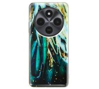 Avizar Case for Xiaomi Redmi 14C and Poco C75 Silicone Gel Design Feathers
