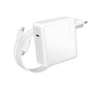Avizar Charger for Dell XPS 15 2019+ USB-C 96W + 1.8m Cable, White