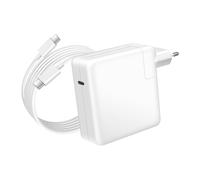 Avizar Charger for Dell XPS 17 2020+ USB-C 96W + 1.8m Cable, White