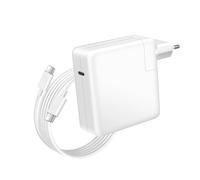 Avizar Charger for MacBook Pro 16'' M1 to M3 USB-C 96W + 1.8m Cable, White