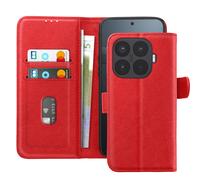 Avizar Chesterfield Case for Xiaomi 17T with Card Holder with stand, Red