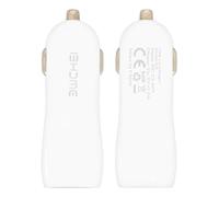Avizar Cigarette Lighter Car Charger USB 1A Universal, White