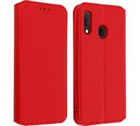 Cover Samsung Galaxy A20e Case Folio Function Holder Video Red