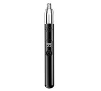 Avizar Compact USB Rechargeable 3W Nose Hair Trimmer with Digital Display