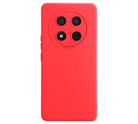 Avizar Cover for Honor Magic 7 Lite Silicone Smooth Camera Block Protected, Red