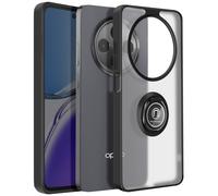Avizar Cover for Oppo Reno 12F Magnetic Ring Back Translucent