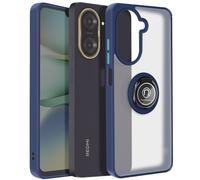 Avizar Cover for Xiaomi Redmi A5 Magnetic Ring Back Translucent, Blue