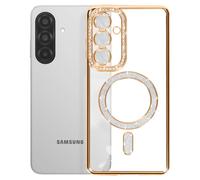 Avizar Diamond Case for Galaxy A26 Outline Strass, Golden