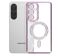 Avizar Diamond Case for Galaxy A36 Outline Strass, Purple