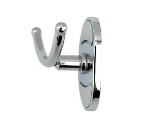 Avizar Double V-Shaped Wall Hook with Load Capacity up to 2 kg for Accessories
