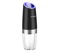 Avizar Electric Gravity Mill for Pepper and Salt with Ceramic Mechanism