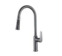 Avizar Extendable Kitchen Faucet with Retractable Flexible Nozzle