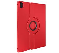 Avizar Flap Case for iPad Air 13 2024 / 2025 / 2026 360° Rotating Stand, Red