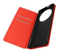Avizar Folio Case for Honor Magic 5 Lite 5G / X9a Card-holder Video Stand, Red
