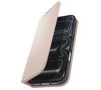 Avizar Folio Case for iPhone 17 Pro with Card Holder with stand Function, Gold