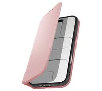 Avizar Folio Case for iPhone Air with Card Holder with stand Function, Pink
