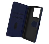 Avizar Folio Oppo Reno 8 Lite 5G Wallet Cover Video Stand Feature, Night blue