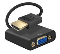 Avizar HDMI Male to VGA Female Adapter HD Image Quality 1080p Compact 20cm