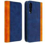 Avizar Huawei P20 Pro Folio Case Storage Card Video Stand, Night blue